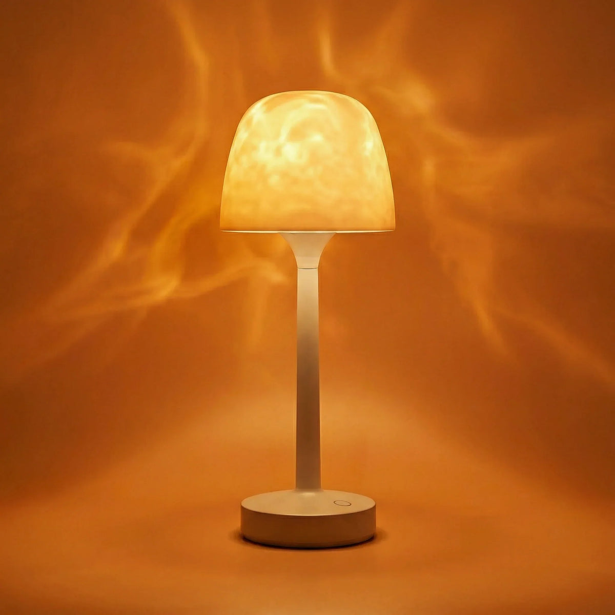 Aurora Borealis Table Lamp with Remote and Sleep Timer | Rechargeable Night Light
