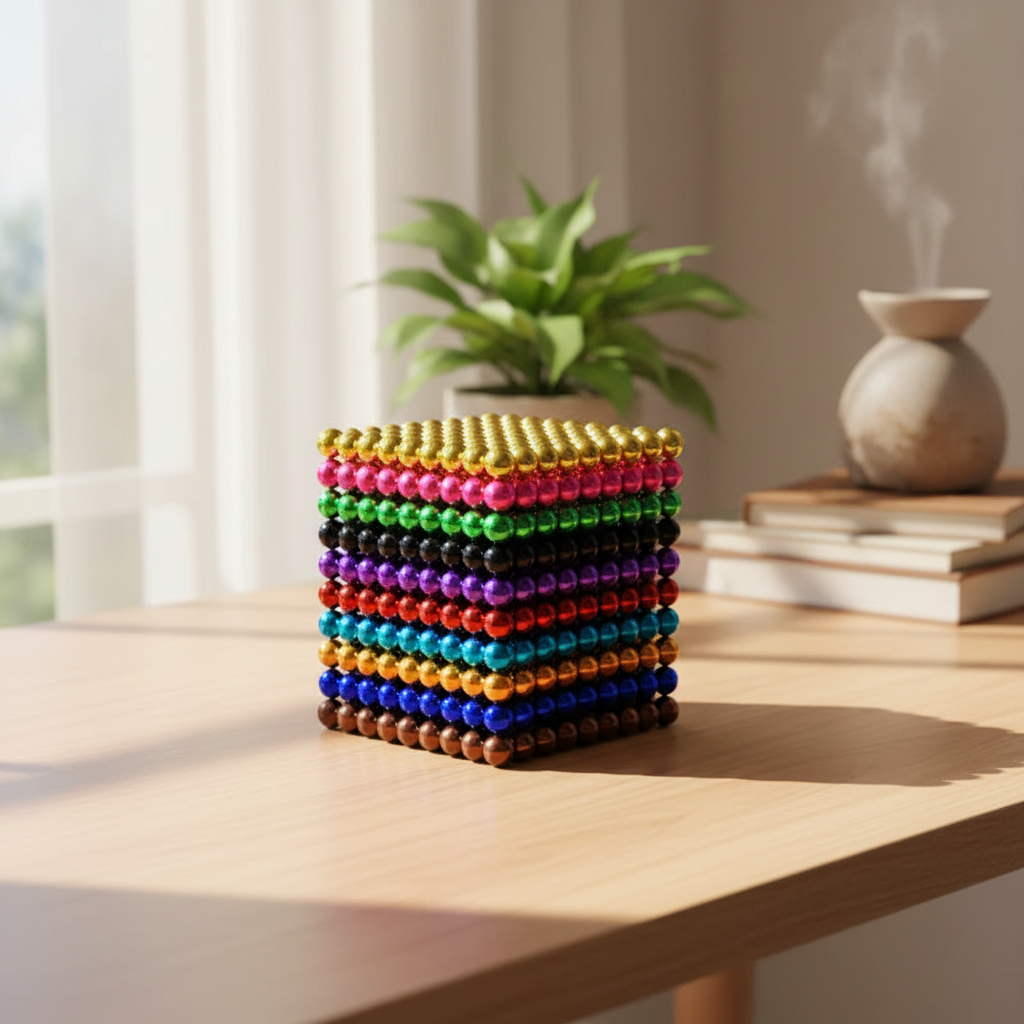 Magnetic Balls Building Set 216PCS Magnet Construction Toy 5mm