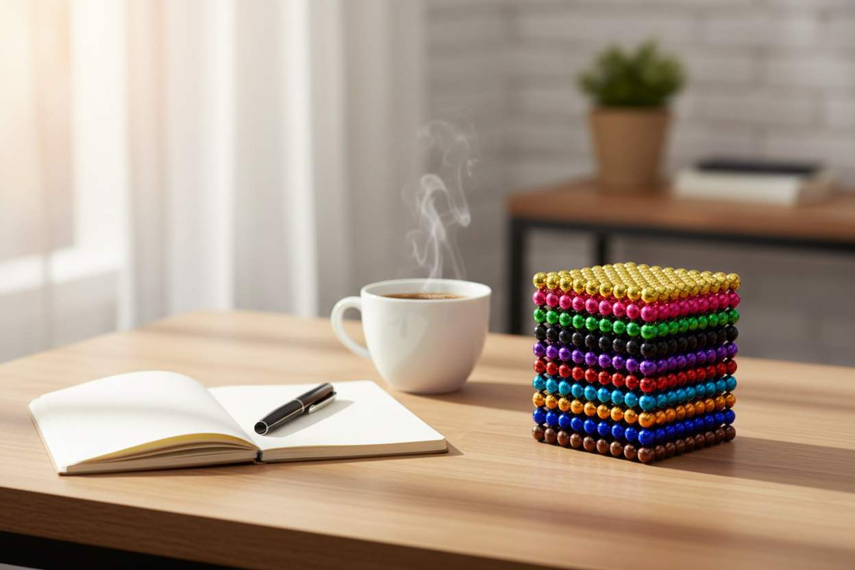 Magnetic Balls Building Set 216PCS Magnet Construction Toy 5mm