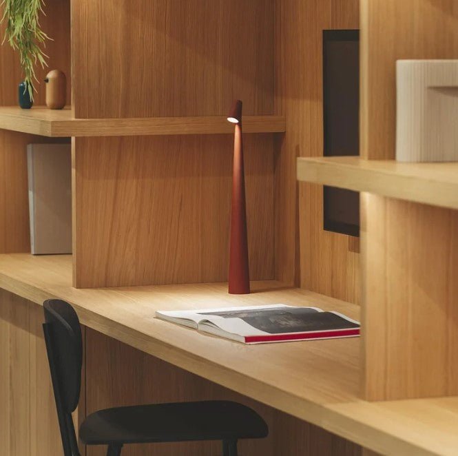 Rechargeable LED Table Lamp Portable Dimmable Aluminum Desk Lamp