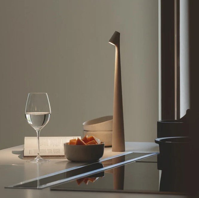 Rechargeable LED Table Lamp Portable Dimmable Aluminum Desk Lamp