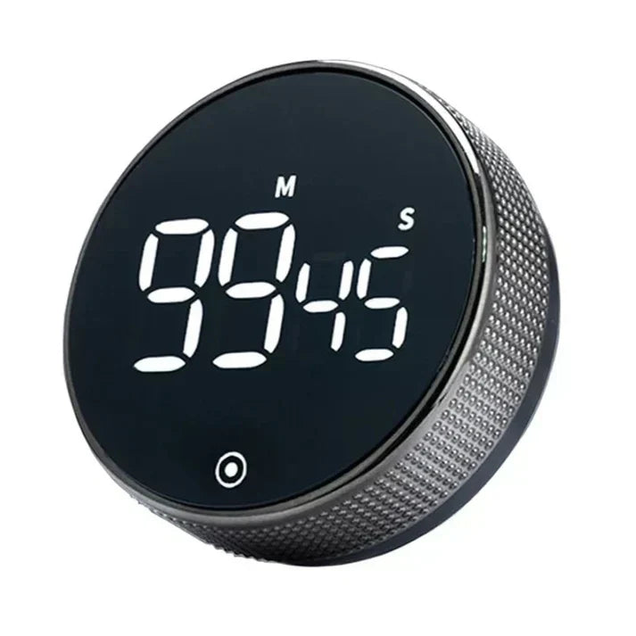 Tempo | Magnetic Base Productivity Timer with Push Button | Compact Timer for Work Focus