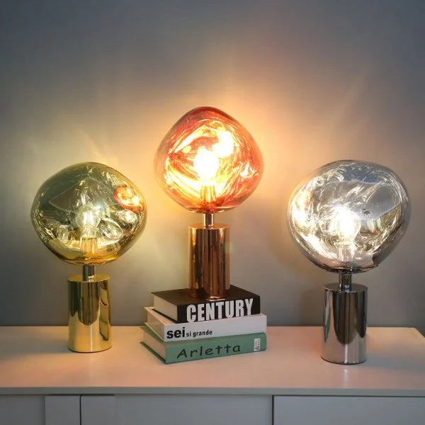 Modern Melt Design Table Lamp Ambient Decorative Lighting