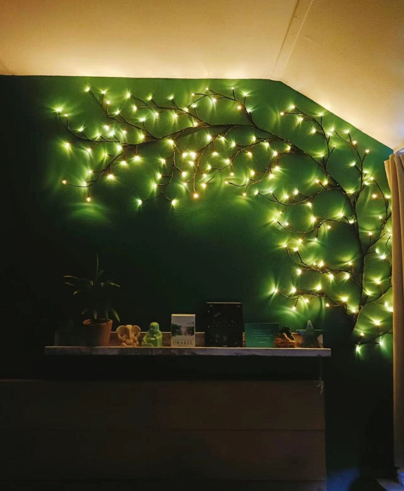 Willow Vine LED Decorative Branch Light Indoor Wall Decor Lamp