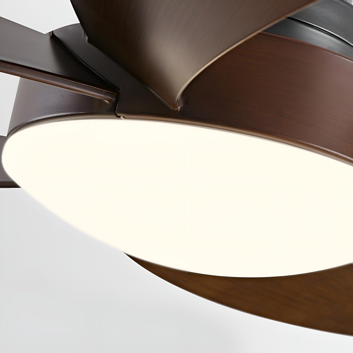 Modern Ceiling Fan Light 6-Speed DC LED 3CCT Remote