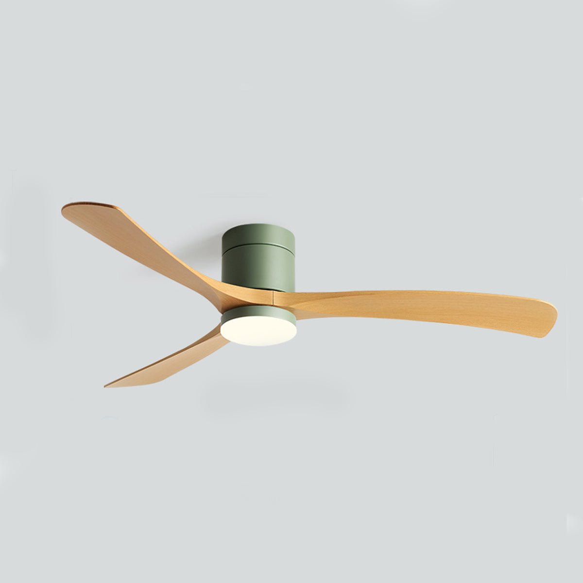 Modern Nordic Ceiling Fan Light 6-Speed DC LED 2400LM Remote 3CCT