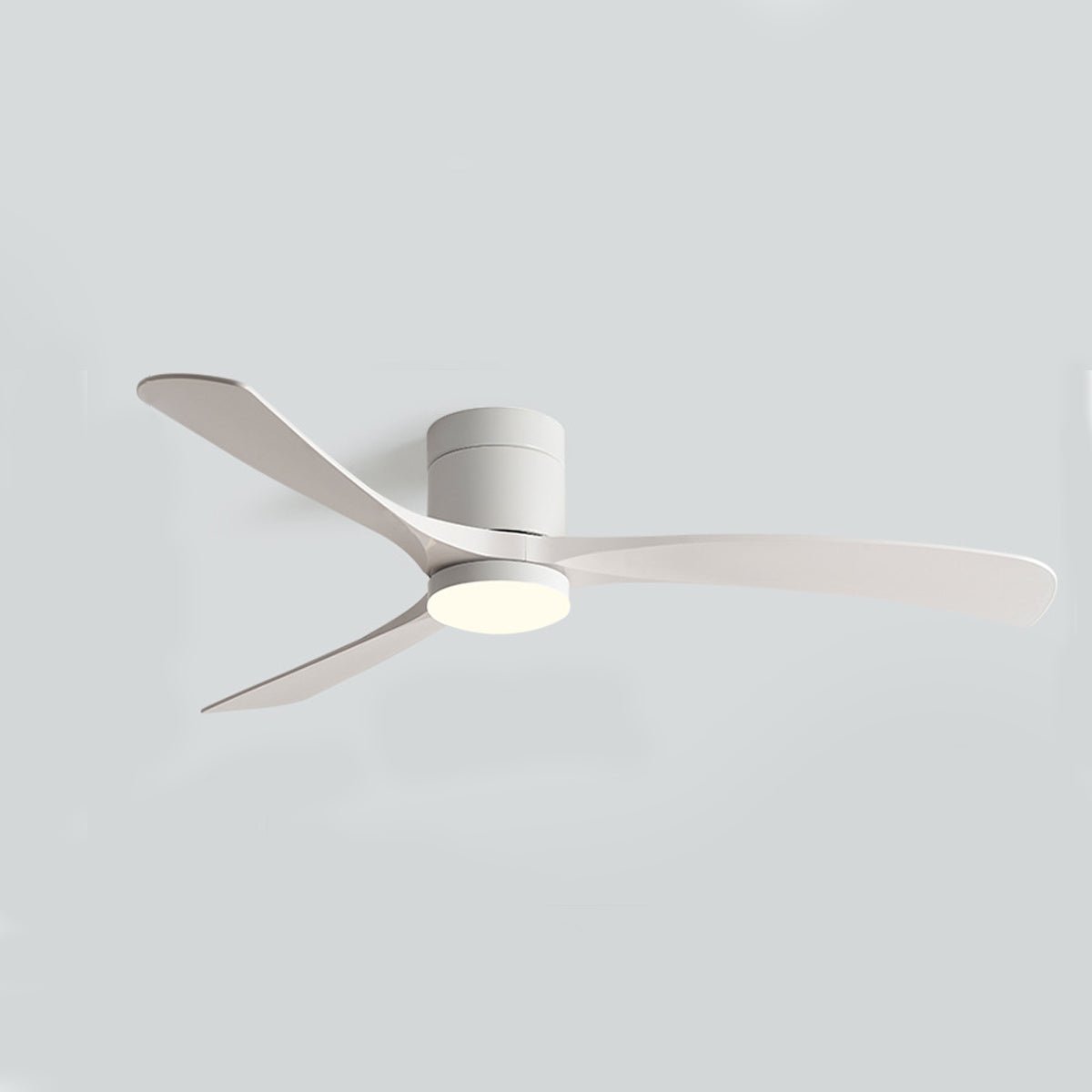 Modern Nordic Ceiling Fan Light 6-Speed DC LED 2400LM Remote 3CCT