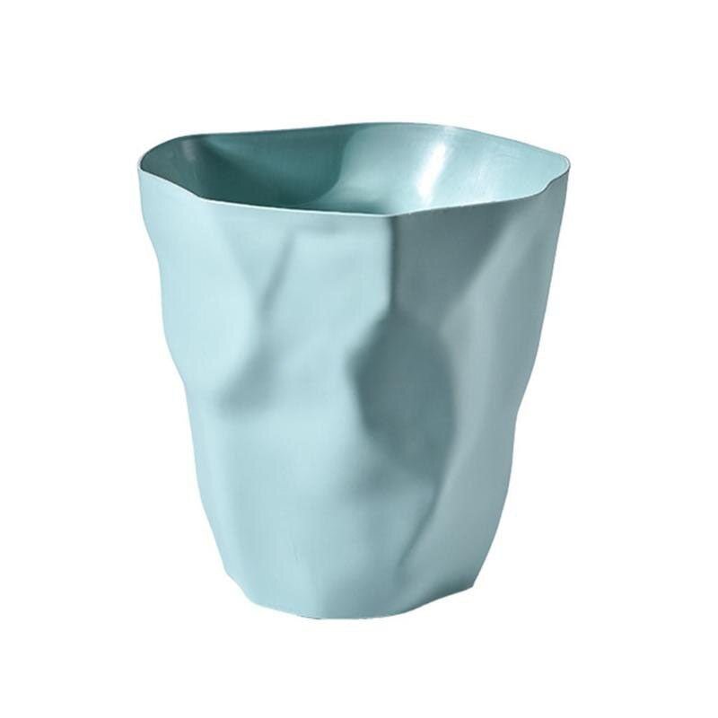 Nordic Minimalist Trash Can Modern Plastic Waste Bin for Bathroom Office