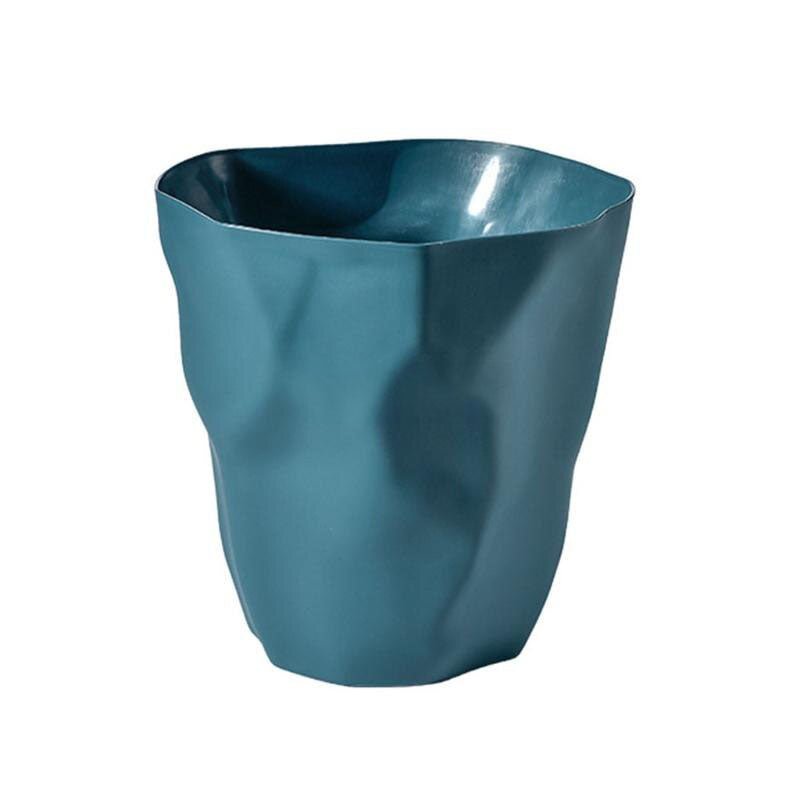 Nordic Minimalist Trash Can Modern Plastic Waste Bin for Bathroom Office