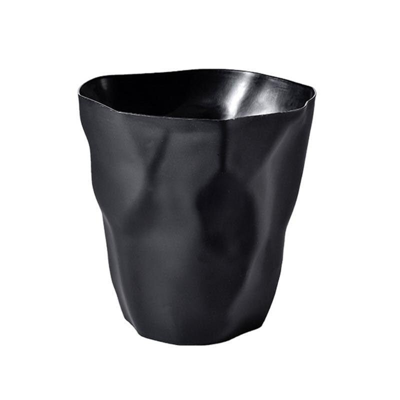 Nordic Minimalist Trash Can Modern Plastic Waste Bin for Bathroom Office