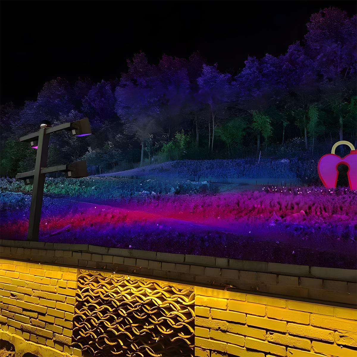 Outdoor RGB LED Spot Light IP65 Waterproof Landscape Light