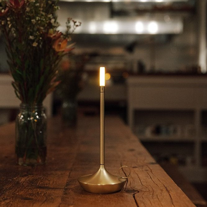 Giavi LED Candlelight Table Lamp Dimmable USB Rechargeable Portable