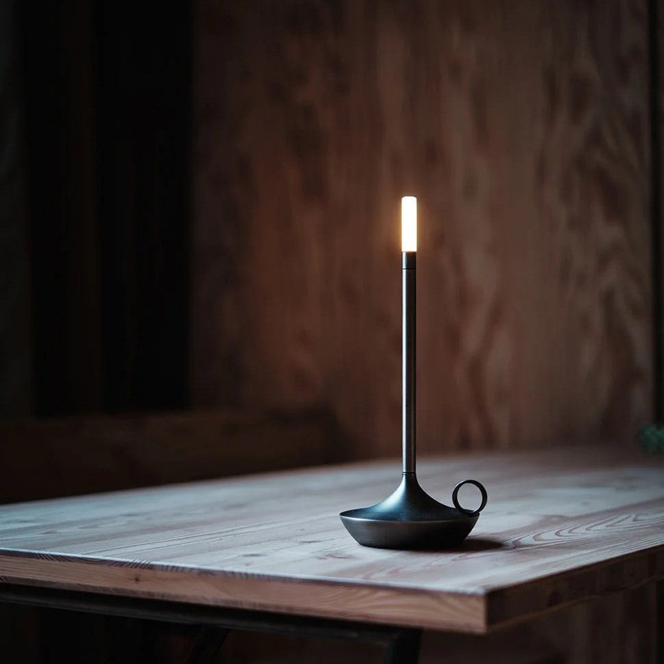 Giavi LED Candlelight Table Lamp Dimmable USB Rechargeable Portable