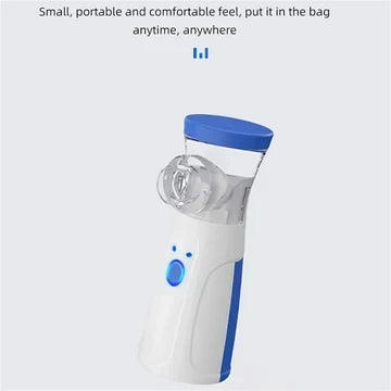 Nebora | Portable Mesh Nebulizer with Adult and Child Masks | USB Rechargeable Handheld