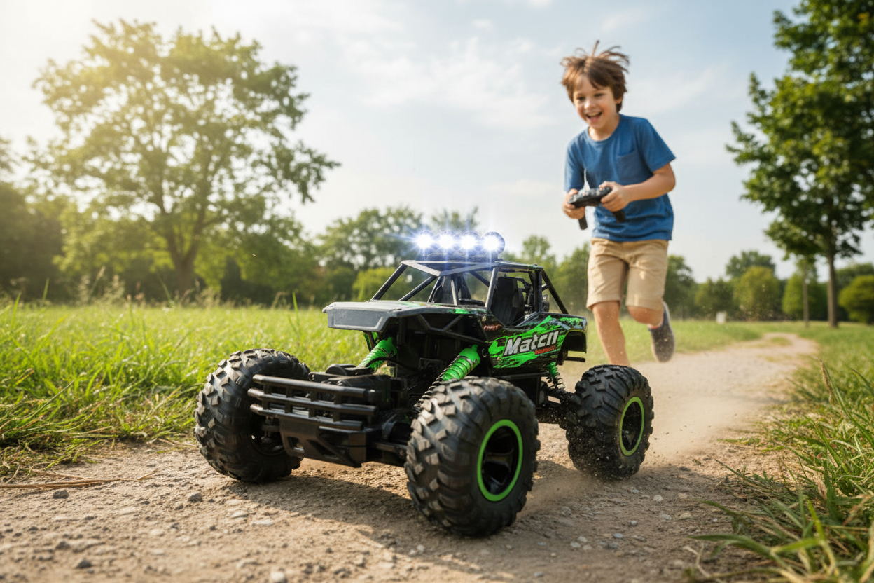 1:12 4WD RC Monster Truck Remote Control Off Road Car 2.4GHz