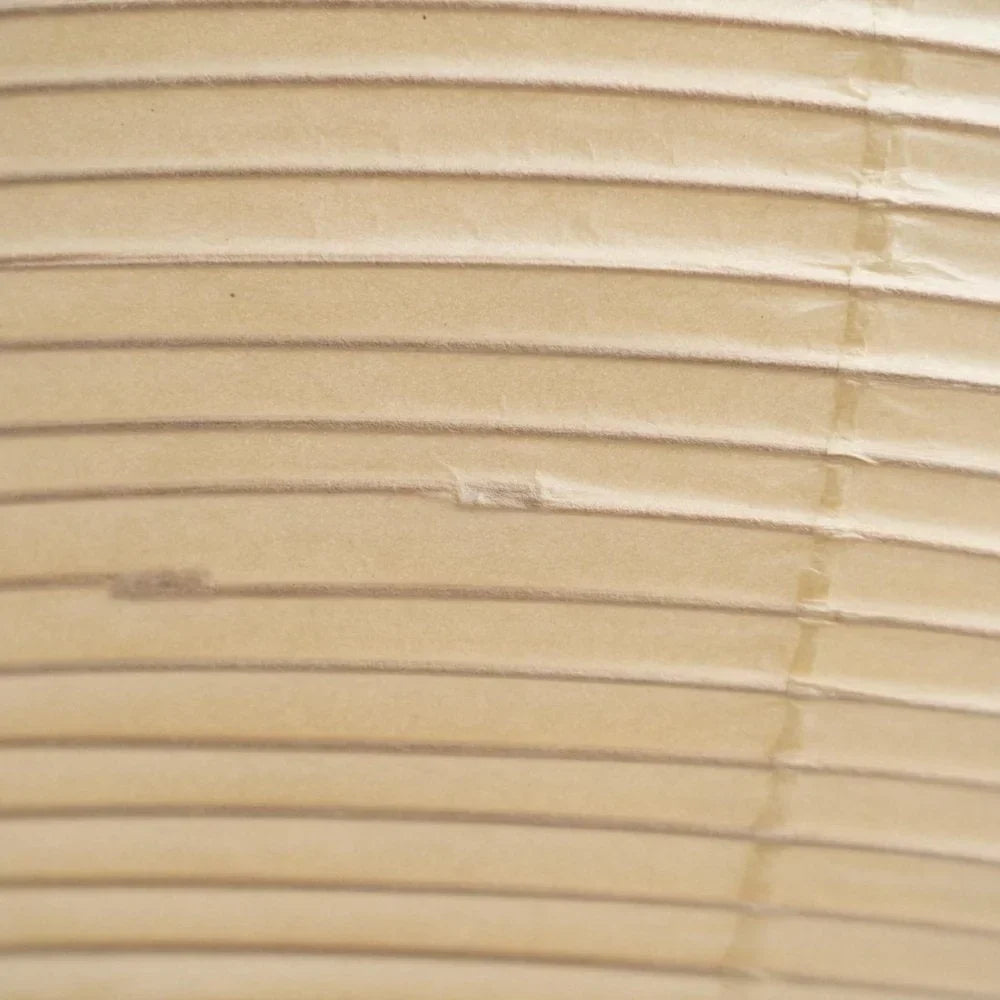 White Rice Paper Lantern Pendant Light with Even Ambient Glow | Japandi Ceiling Lamp