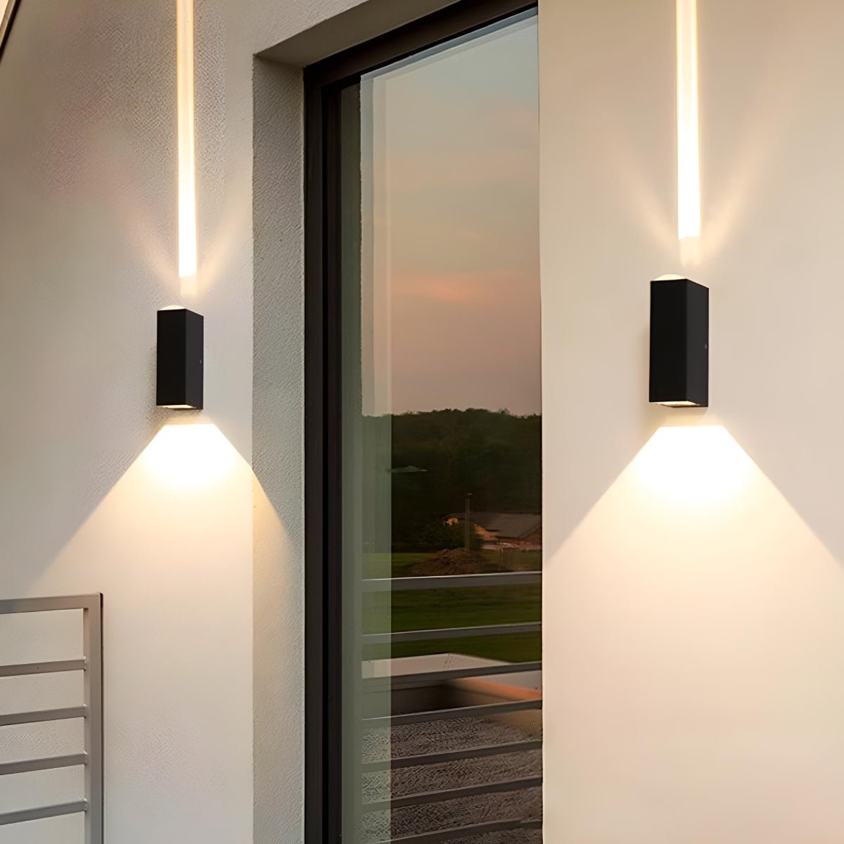 Modern LED Wall Light IP65 Up Down Aluminum Sconce