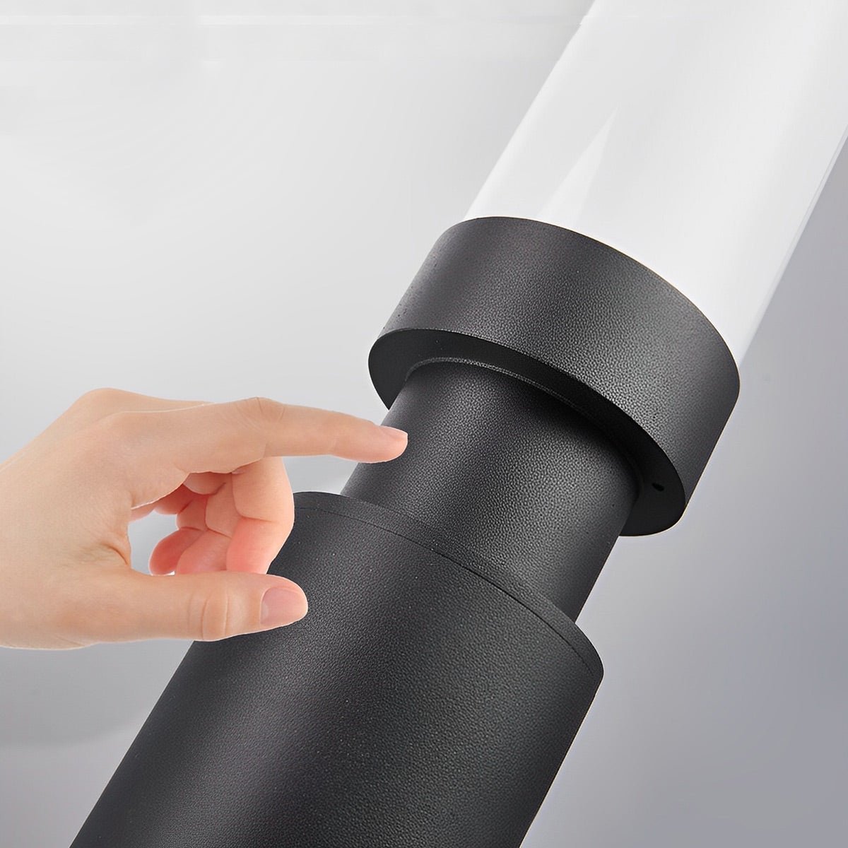 Modern Outdoor LED Post Light IP55 Aluminum Garden Pillar Lamp