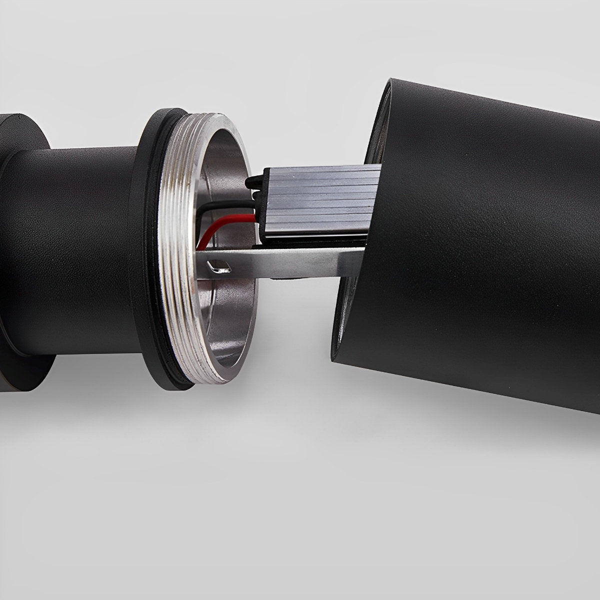 Modern Outdoor LED Post Light IP55 Aluminum Garden Pillar Lamp