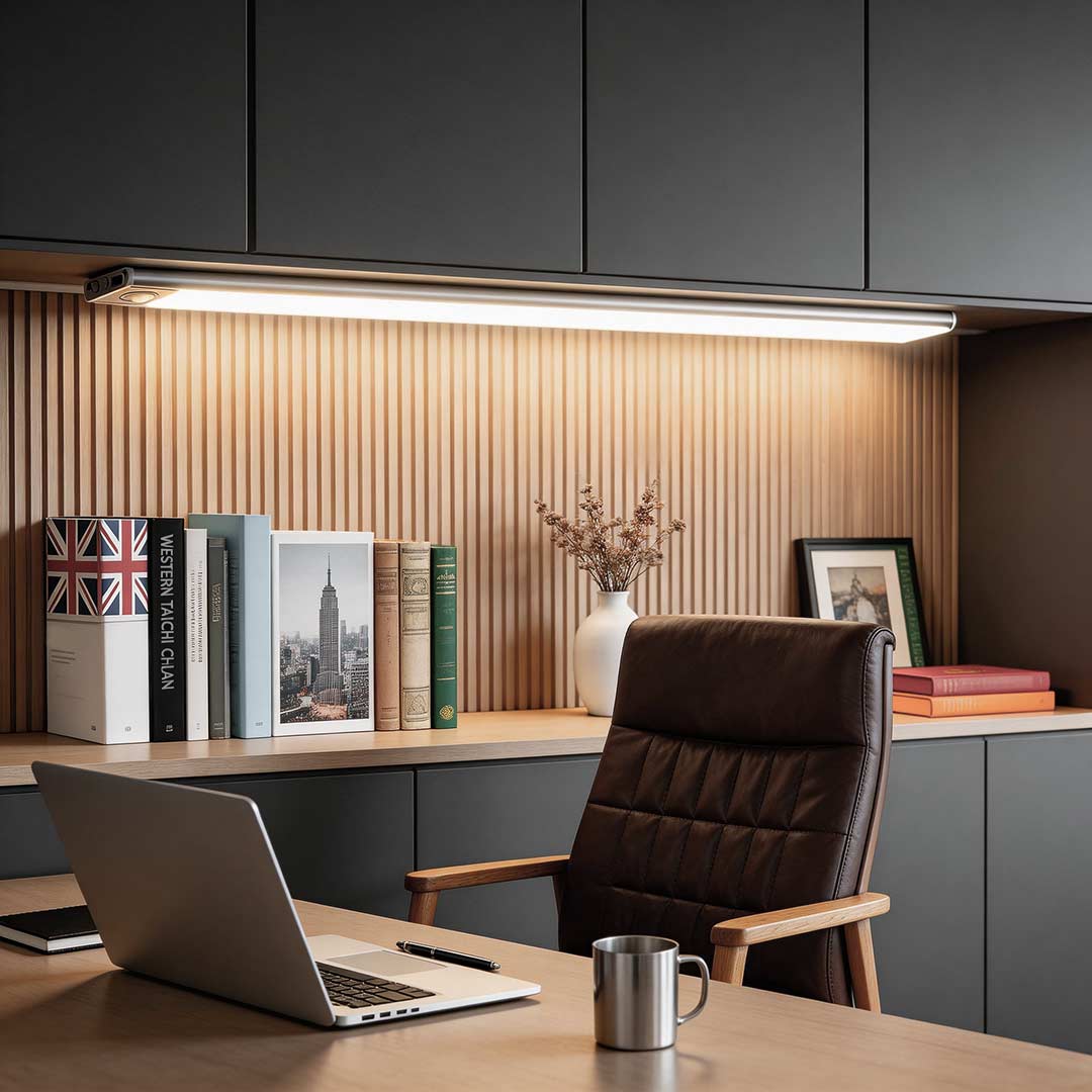 Wireless Motion Sensor LED Under Cabinet Light USB Rechargeable Closet Light